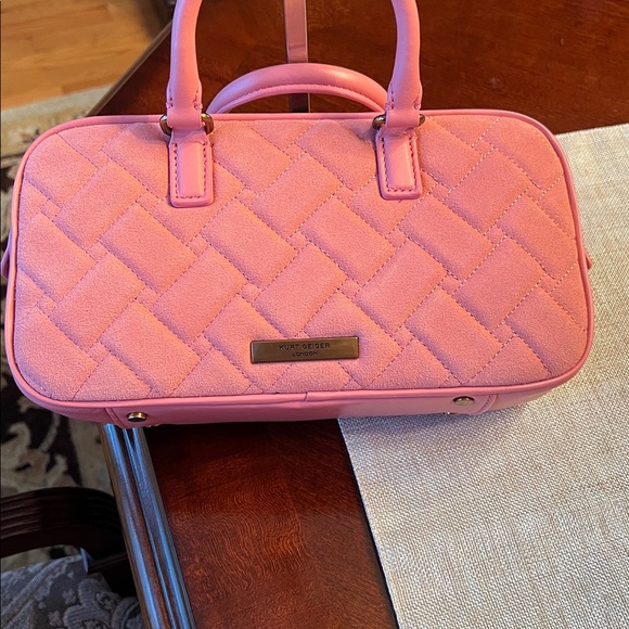 Kurt Geiger London Small Kensington duffle Quilted Leather Bag - NWT - Picture 4 of 13